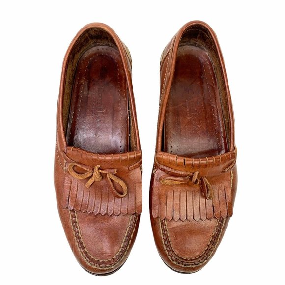 Cole Haan Leather Moccasin Brown Size 9.5 - Picture 2 of 7